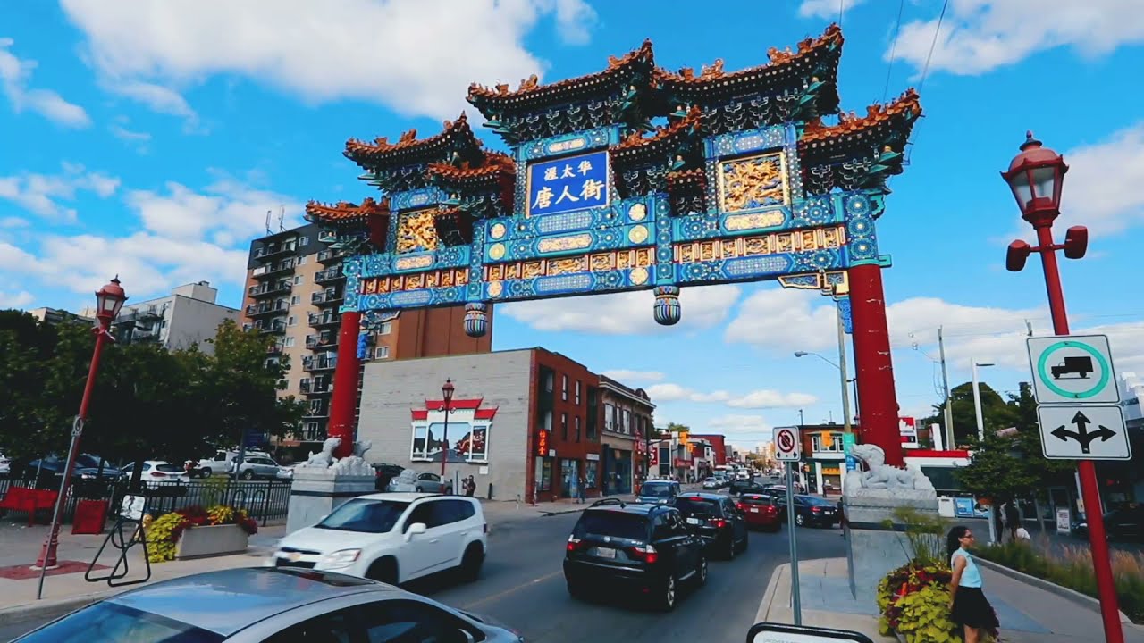 View of Chinatown gateway in Ottawa